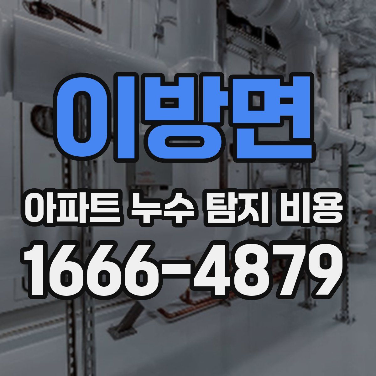 이방면 아파트 누수 탐지 비용