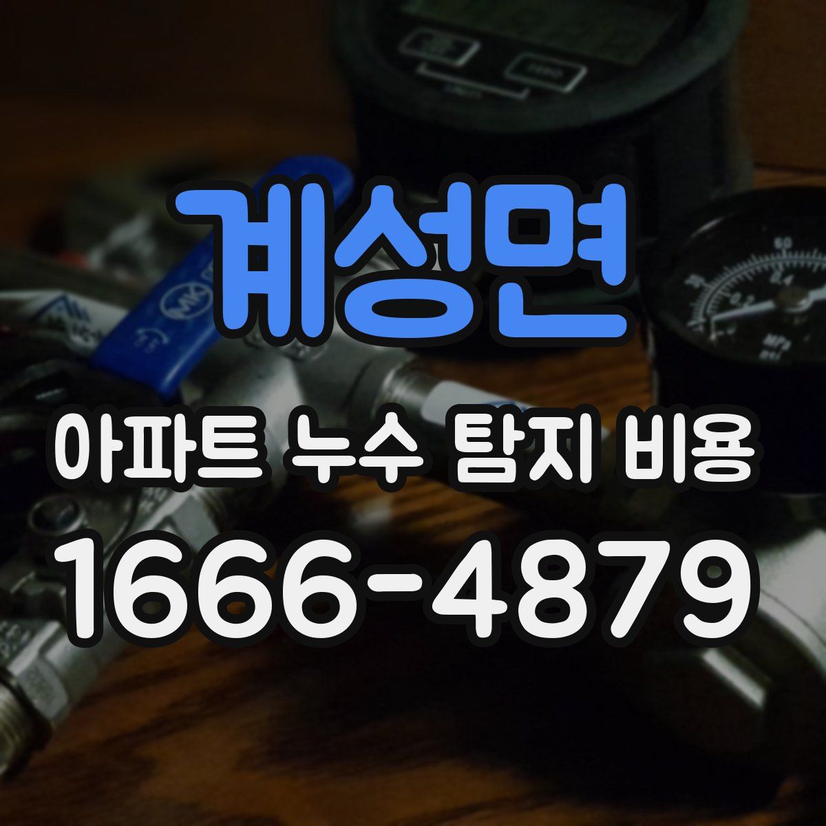 계성면 아파트 누수 탐지 비용