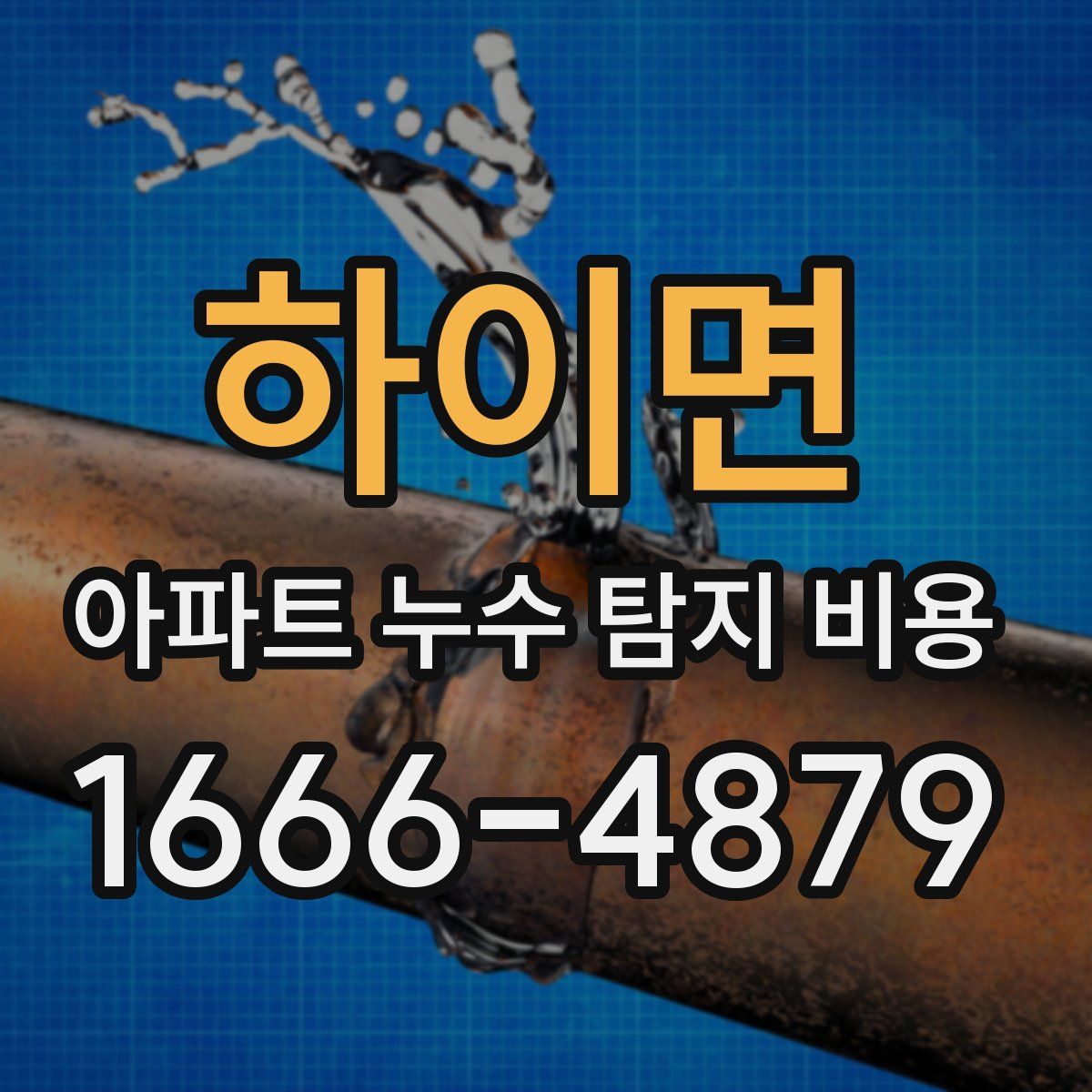 하이면 아파트 누수 탐지 비용