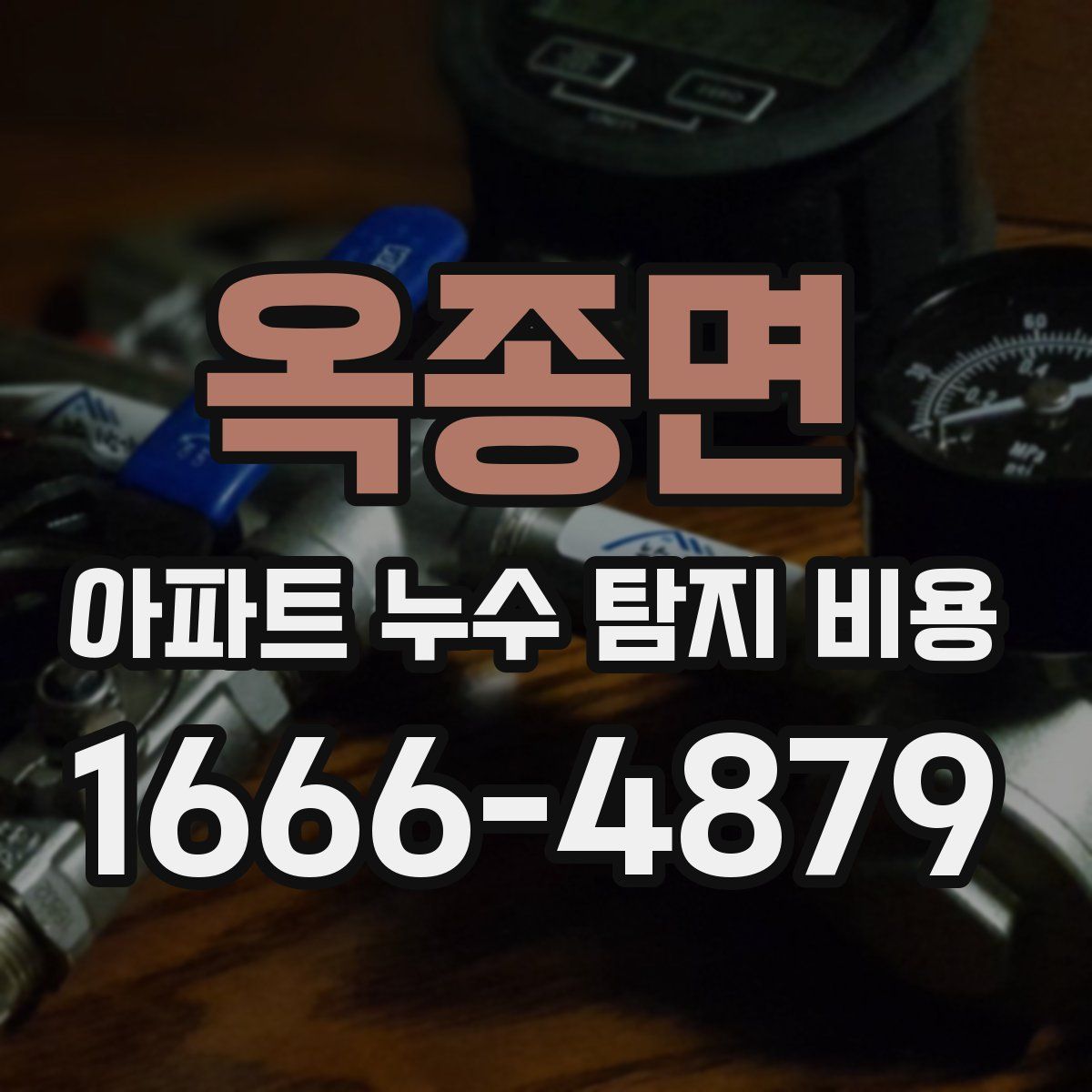 옥종면 아파트 누수 탐지 비용