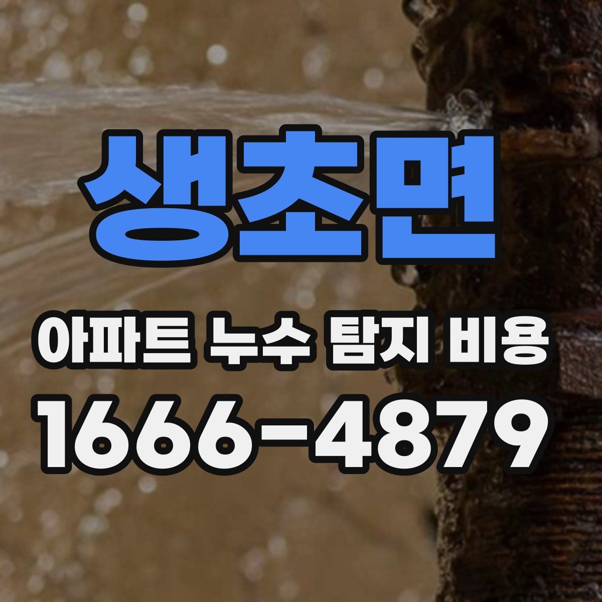 생초면 아파트 누수 탐지 비용