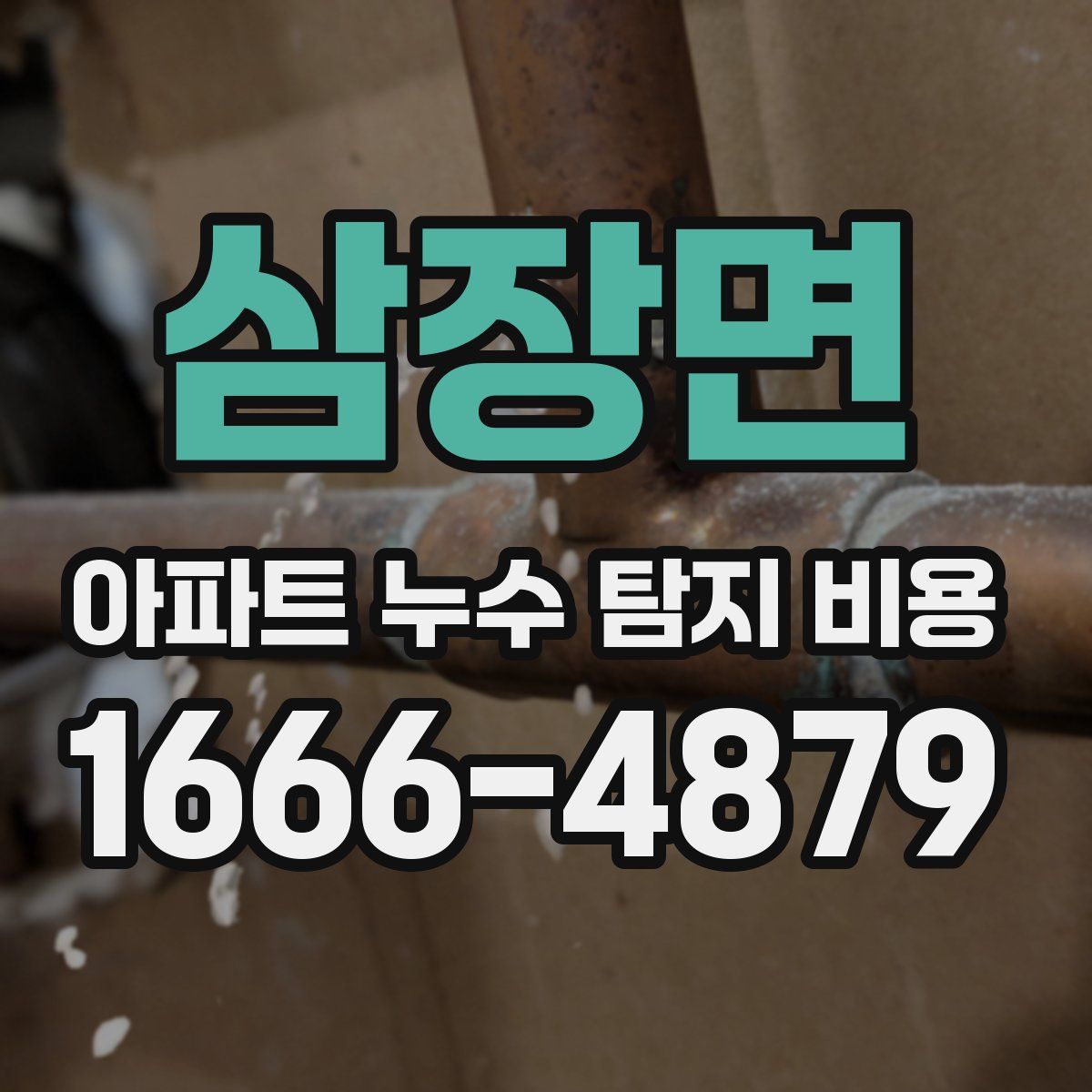 삼장면 아파트 누수 탐지 비용