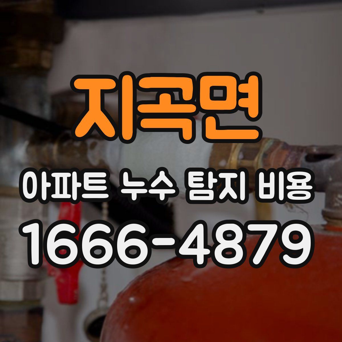 지곡면 아파트 누수 탐지 비용