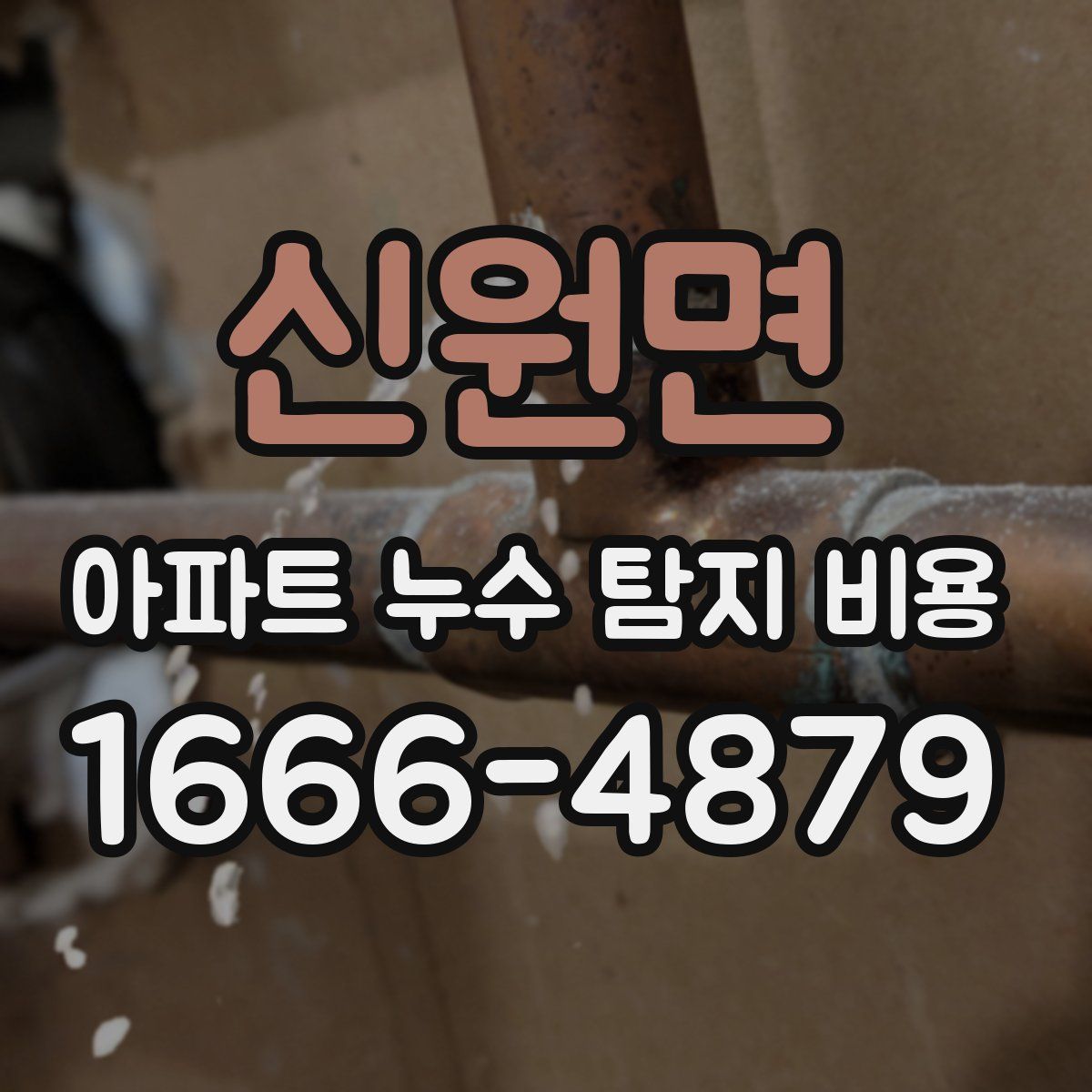 신원면 아파트 누수 탐지 비용