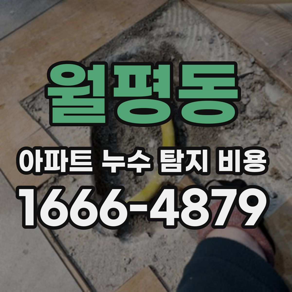 월평동 아파트 누수 탐지 비용
