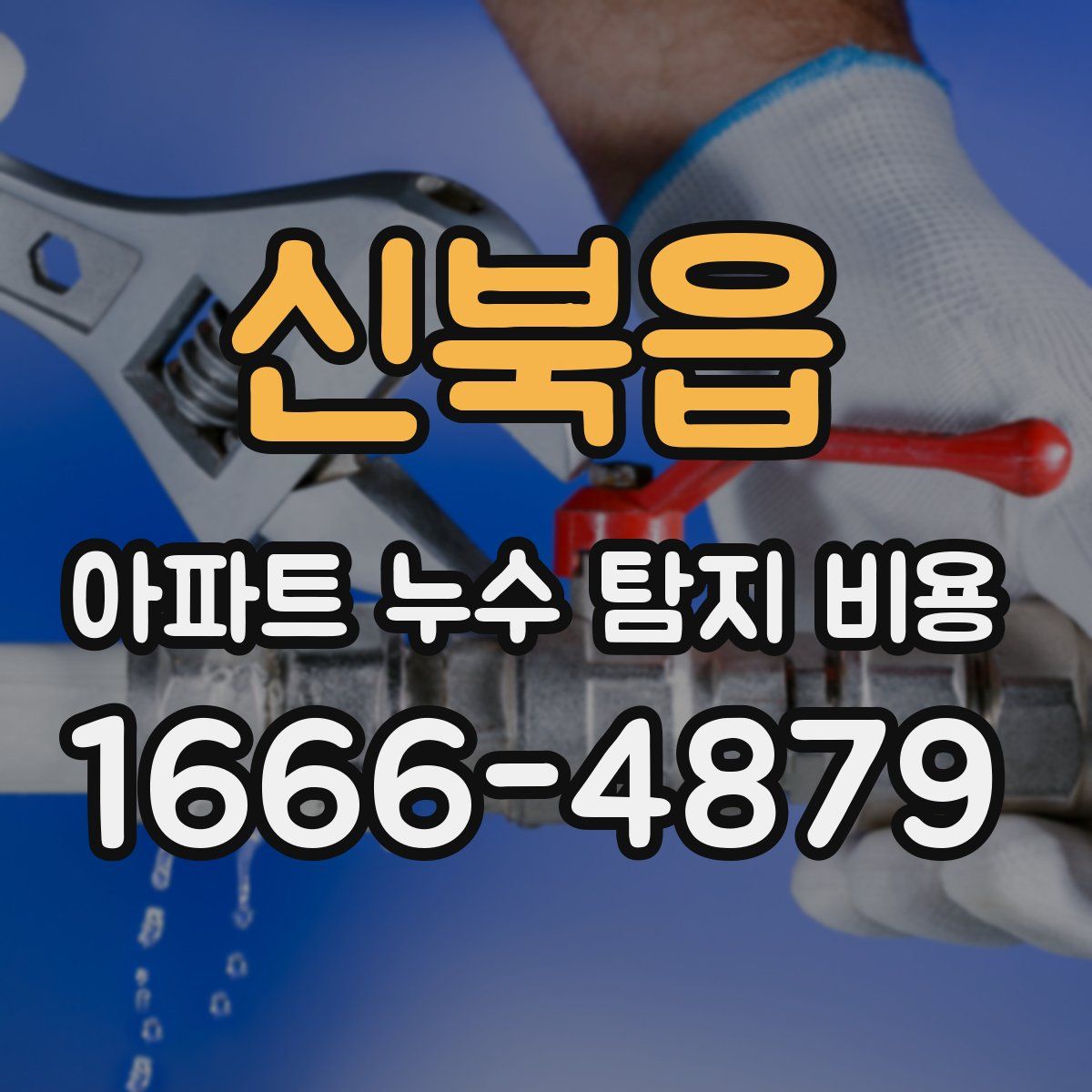 신북읍 아파트 누수 탐지 비용