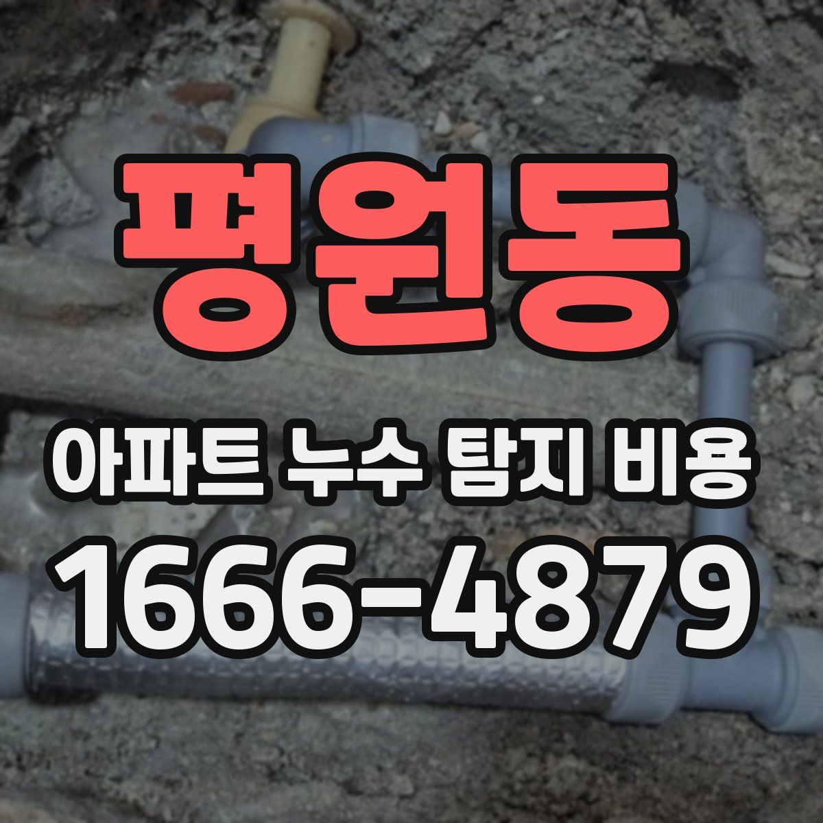 평원동 아파트 누수 탐지 비용
