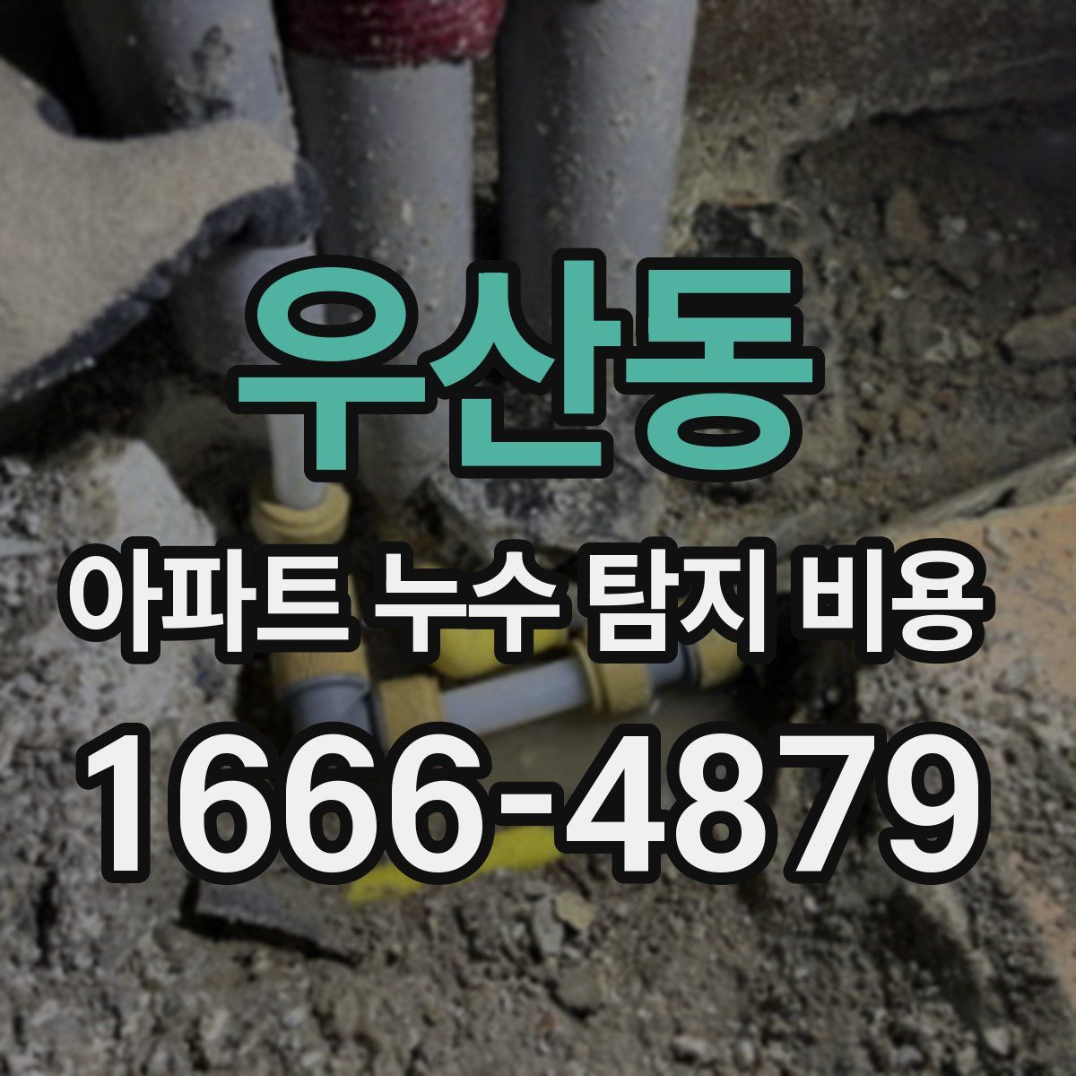 우산동 아파트 누수 탐지 비용