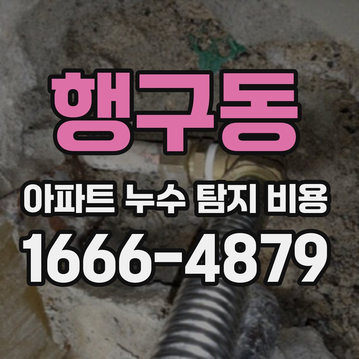 행구동 아파트 누수 탐지 비용