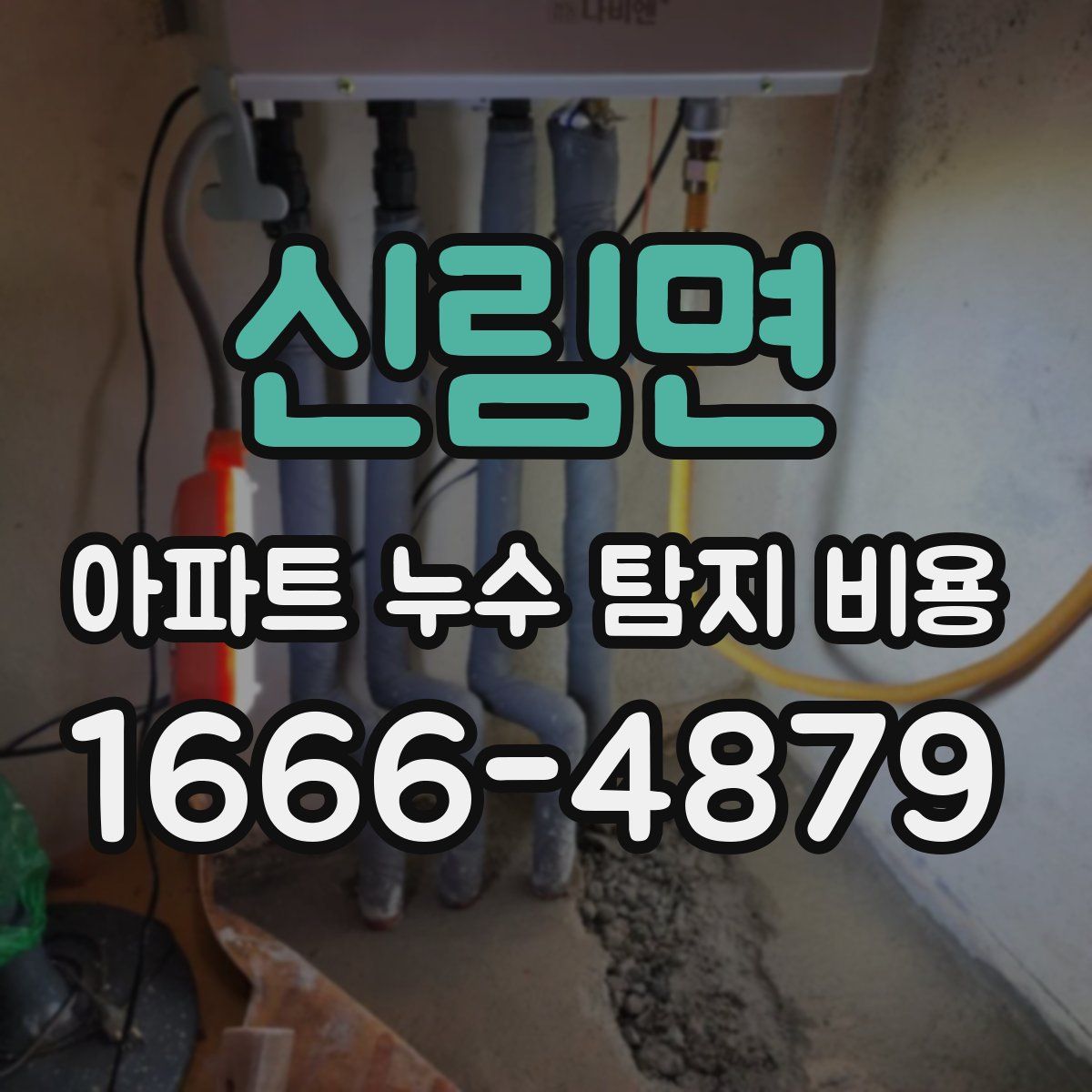 신림면 아파트 누수 탐지 비용