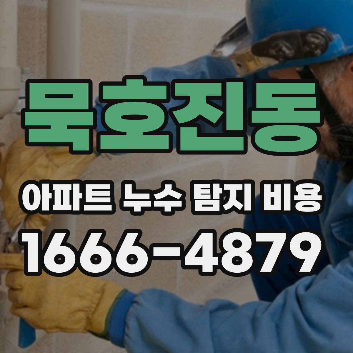 묵호진동 아파트 누수 탐지 비용