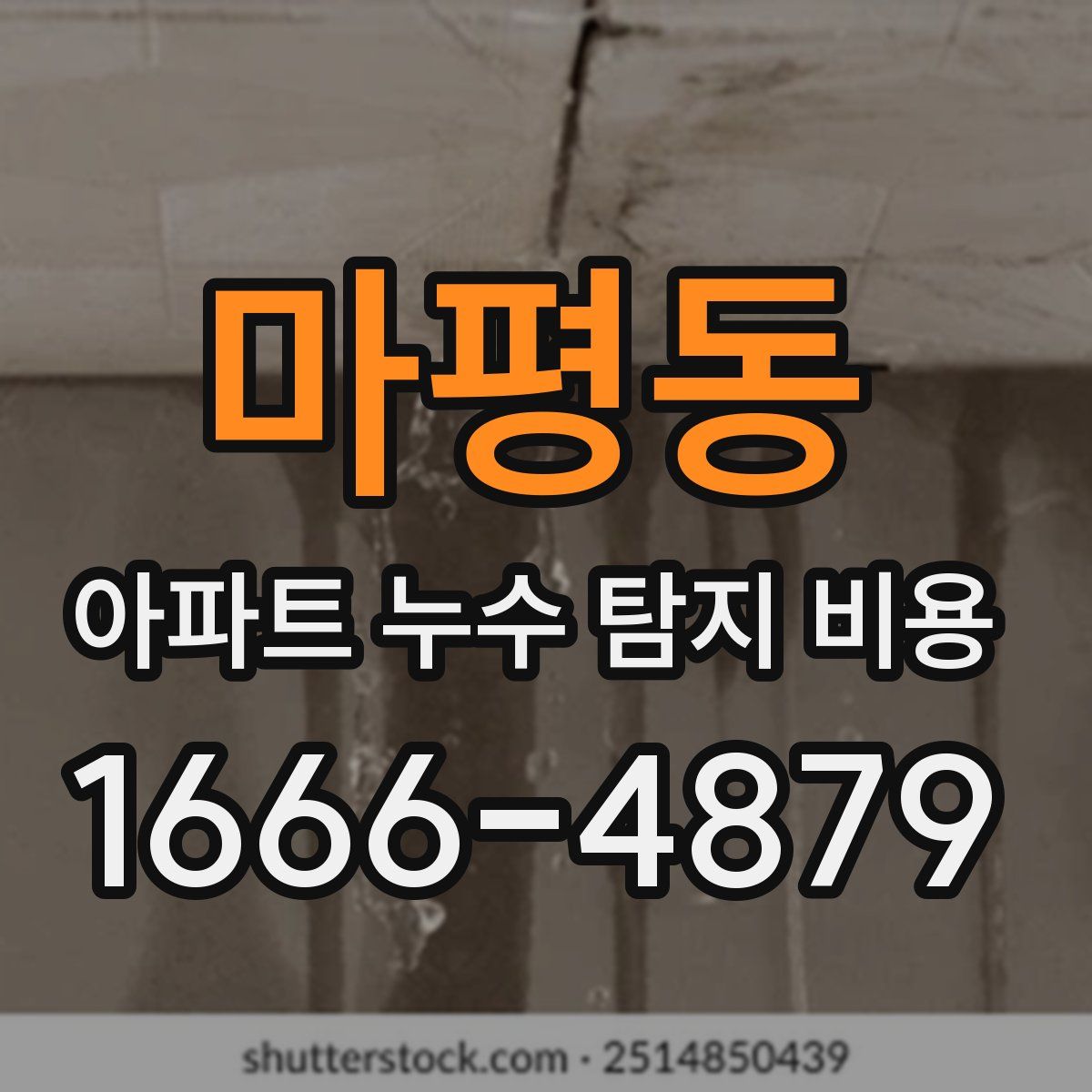마평동 아파트 누수 탐지 비용