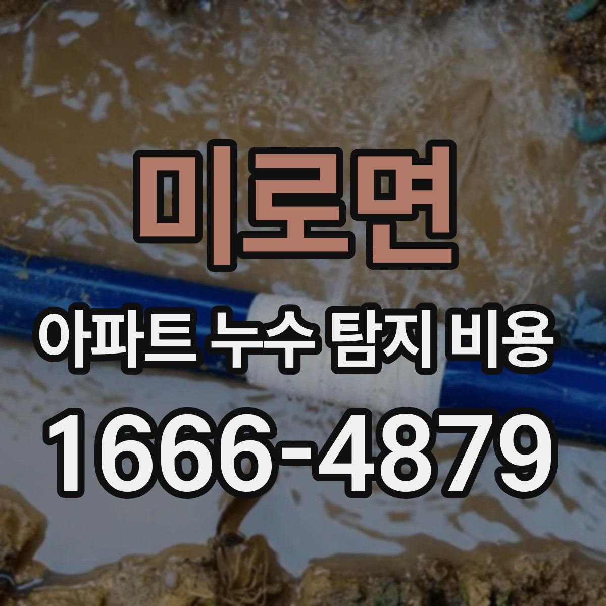 미로면 아파트 누수 탐지 비용