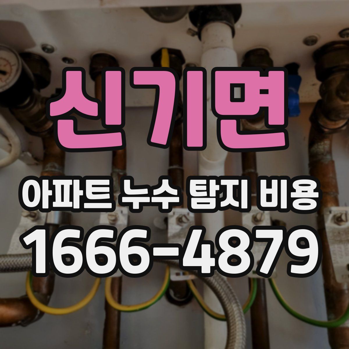 신기면 아파트 누수 탐지 비용