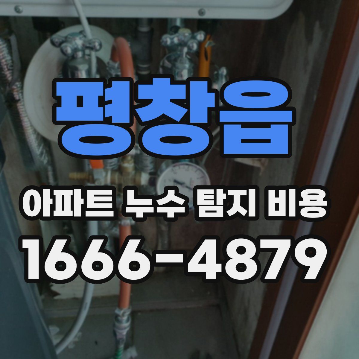 평창읍 아파트 누수 탐지 비용
