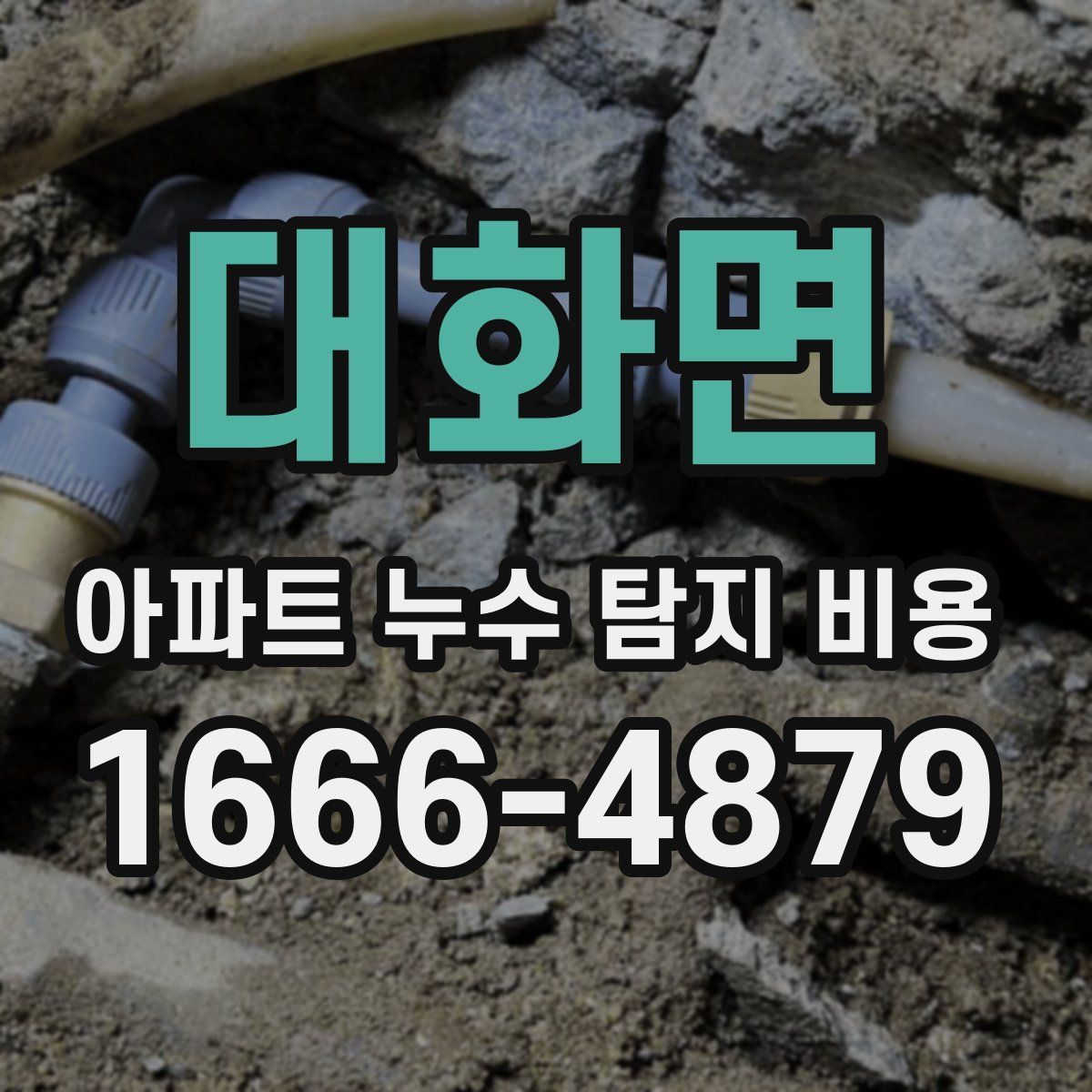 대화면 아파트 누수 탐지 비용