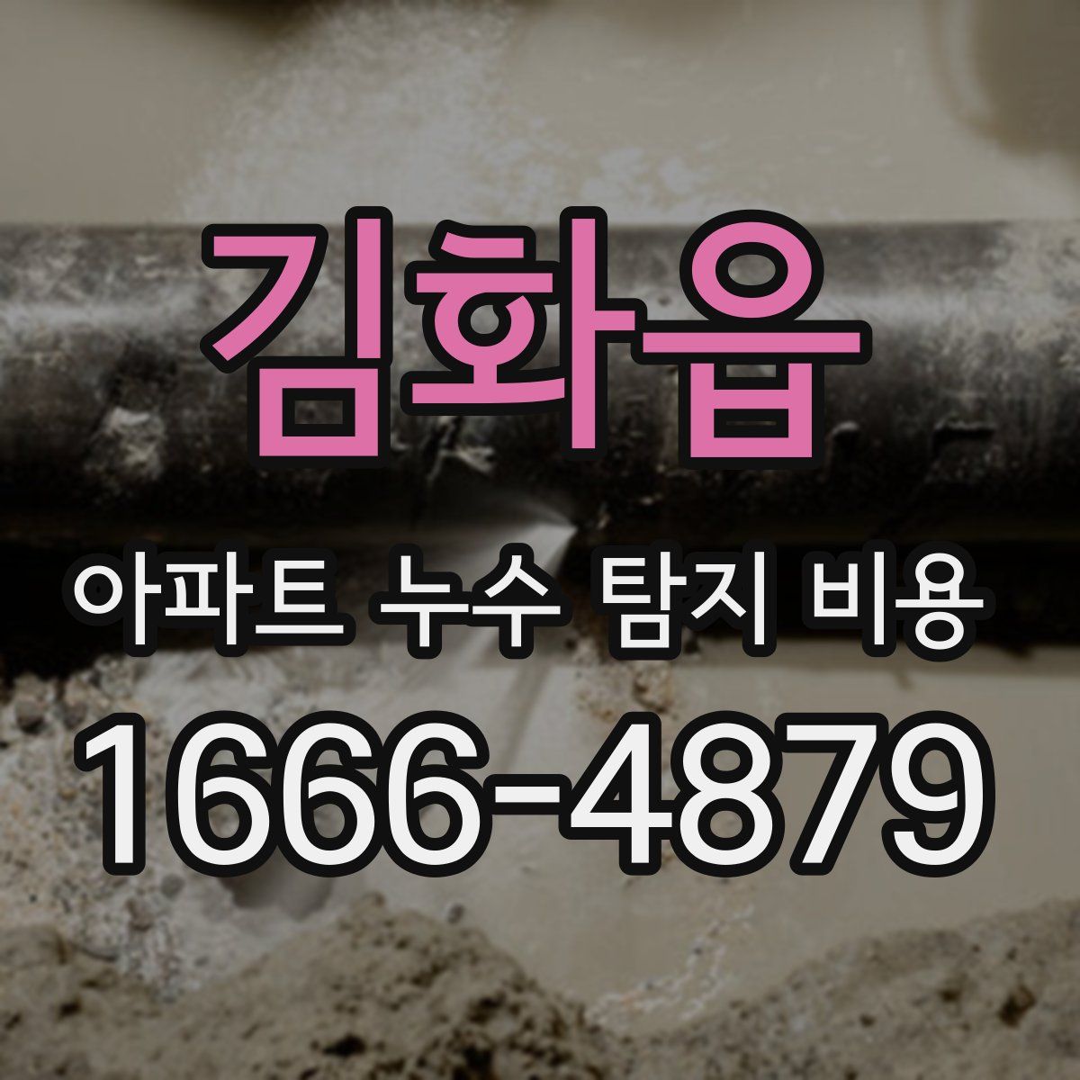 김화읍 아파트 누수 탐지 비용