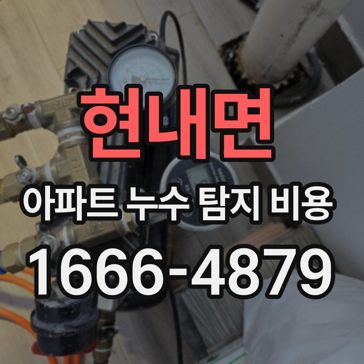현내면 아파트 누수 탐지 비용