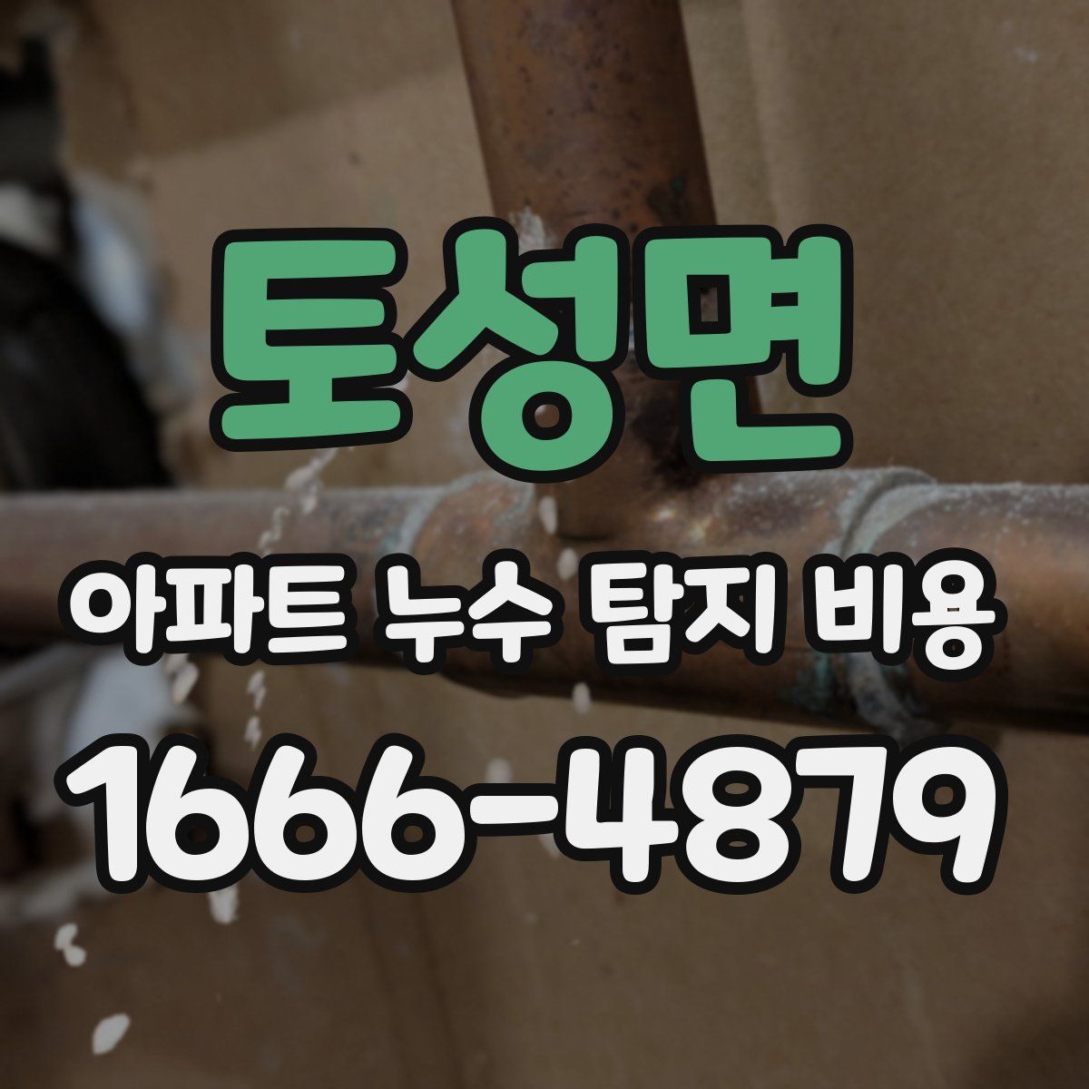 토성면 아파트 누수 탐지 비용