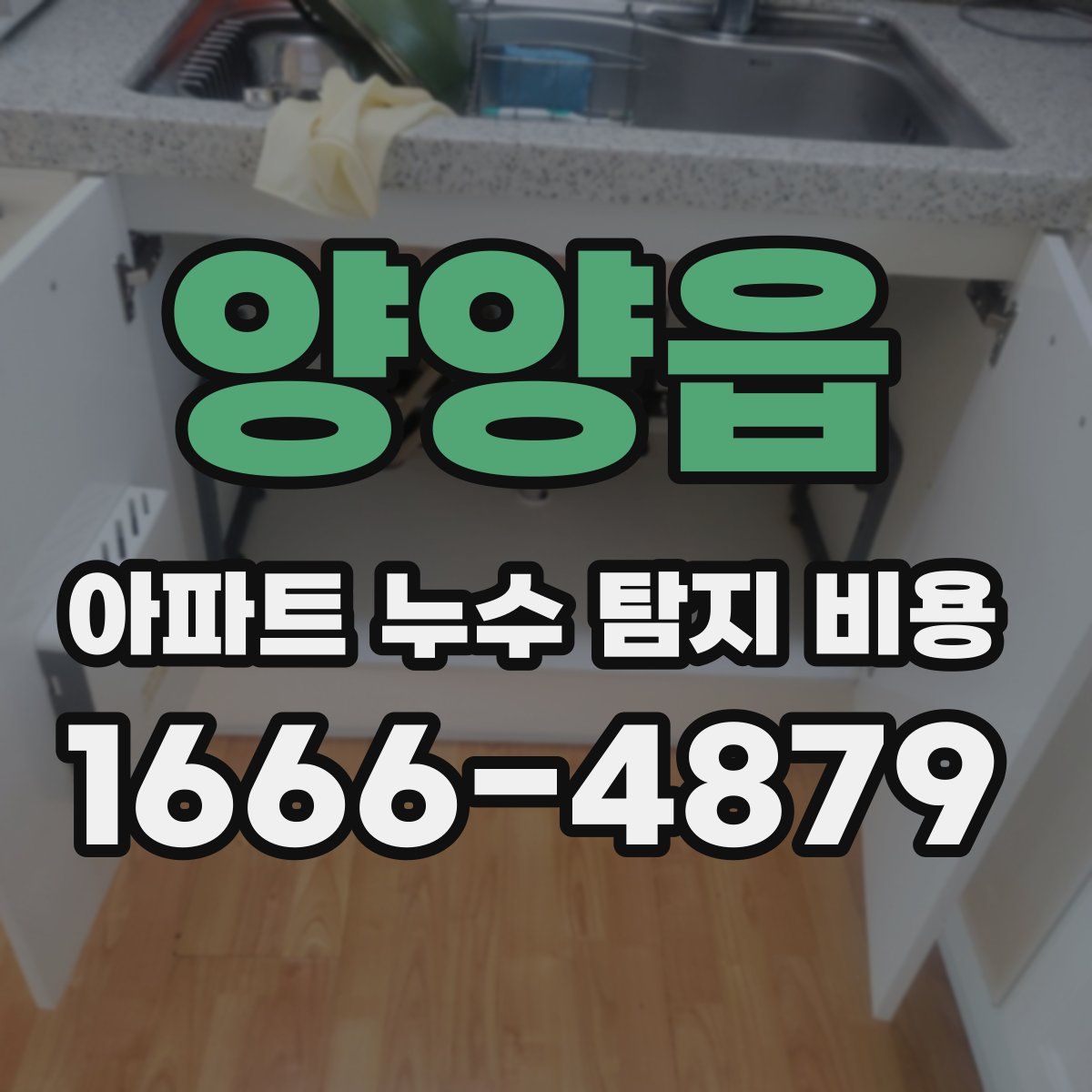 양양읍 아파트 누수 탐지 비용