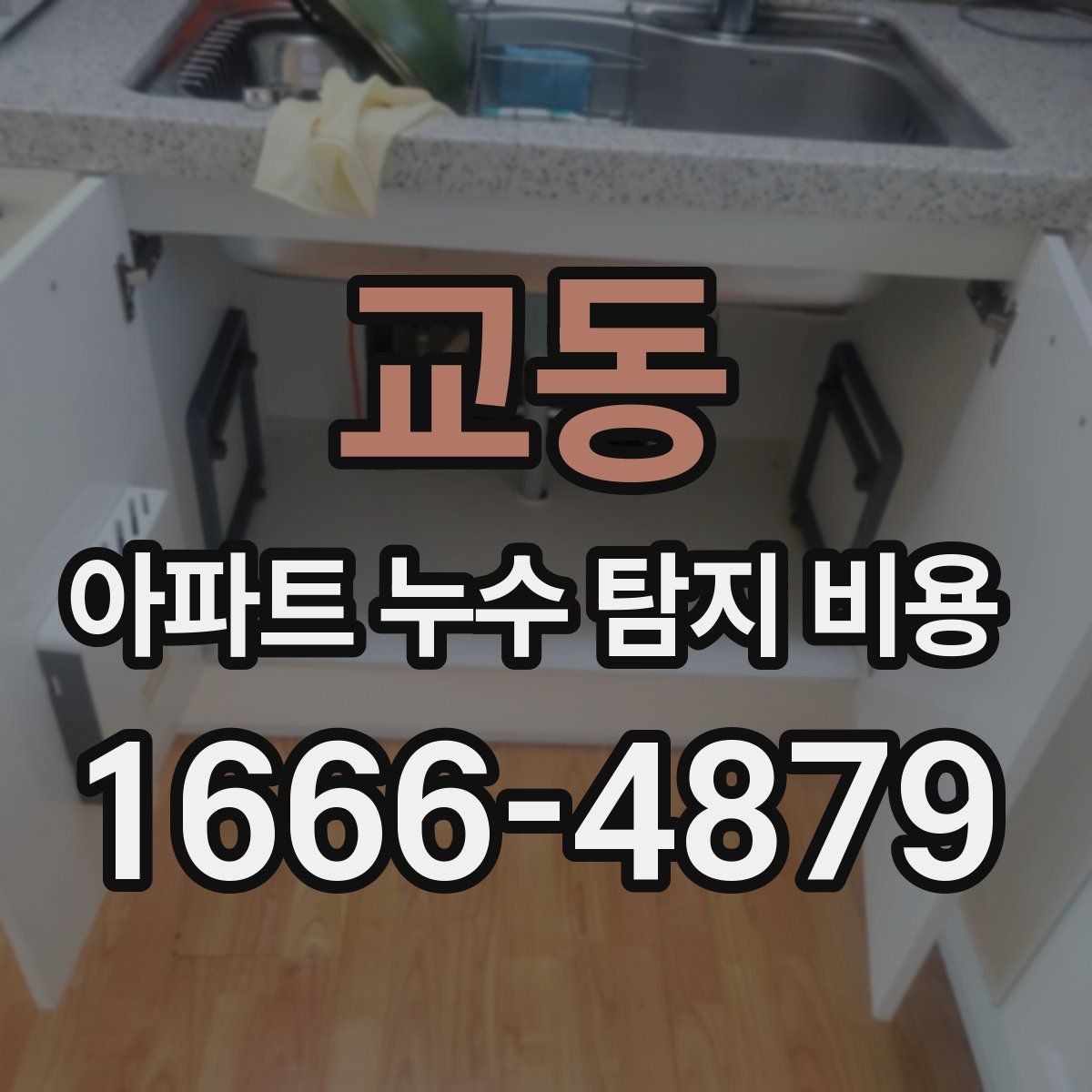 교동 아파트 누수 탐지 비용