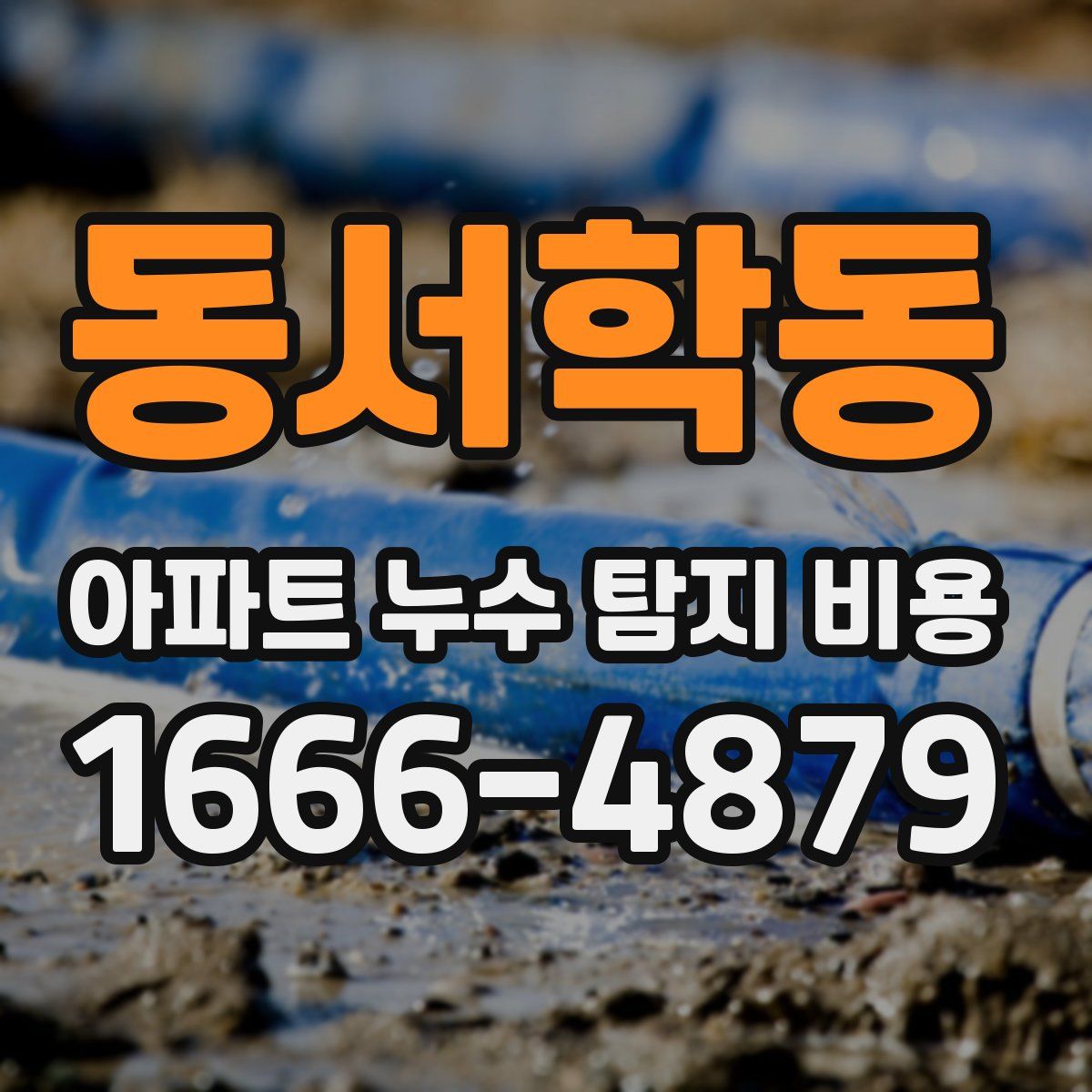 동서학동 아파트 누수 탐지 비용