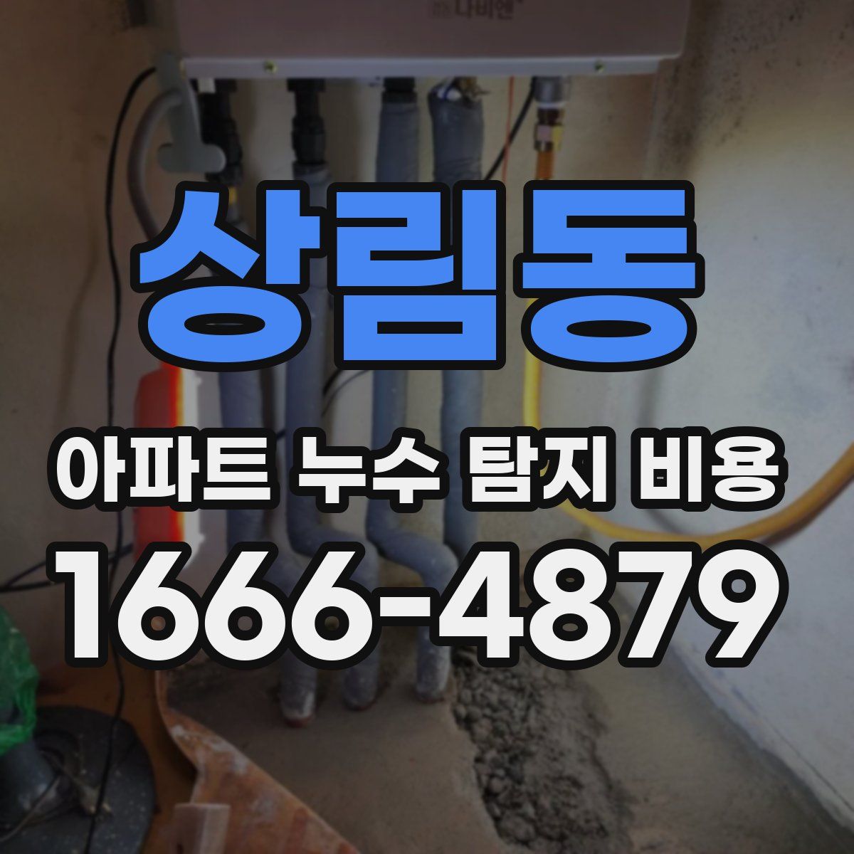 상림동 아파트 누수 탐지 비용