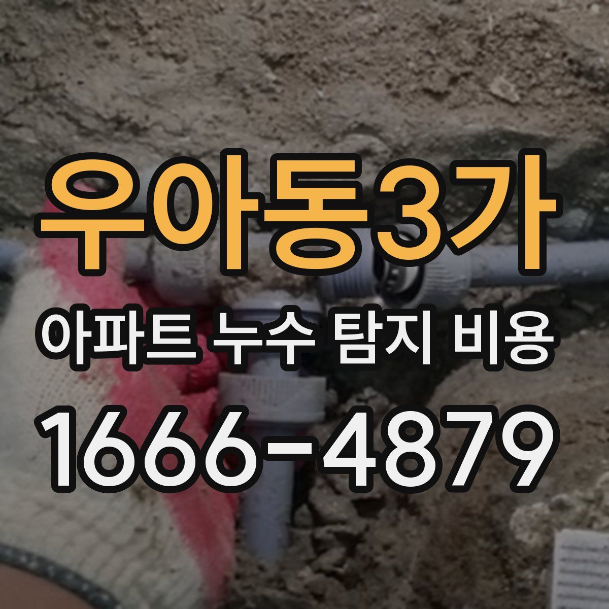 우아동3가 아파트 누수 탐지 비용