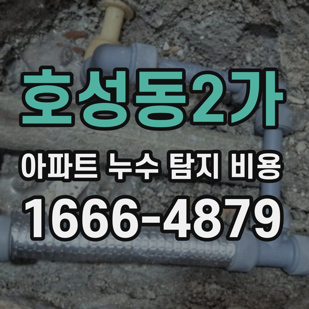 호성동2가 아파트 누수 탐지 비용