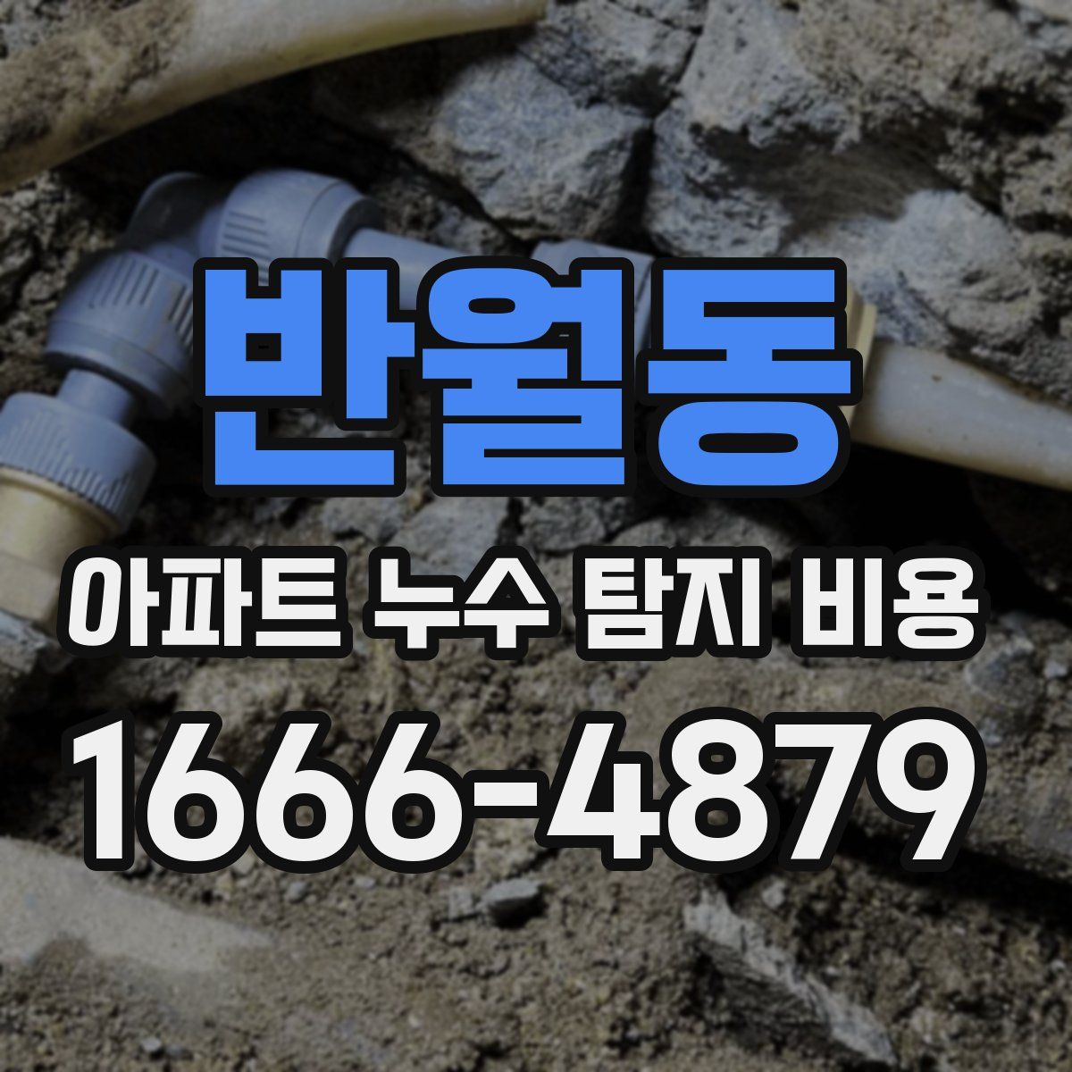 반월동 아파트 누수 탐지 비용