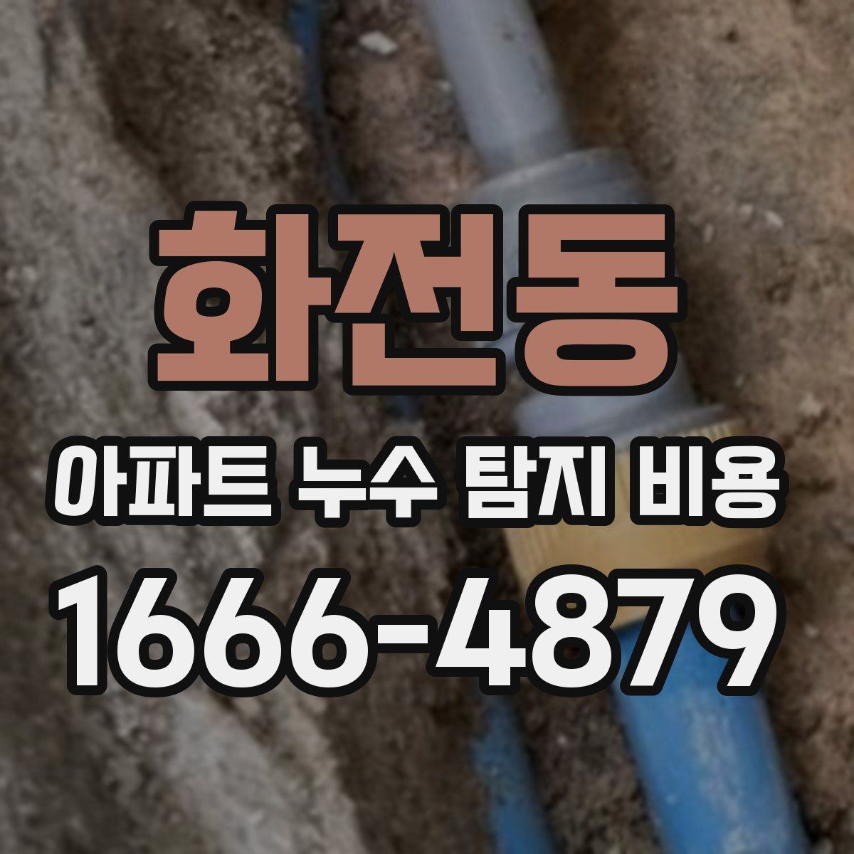 화전동 아파트 누수 탐지 비용