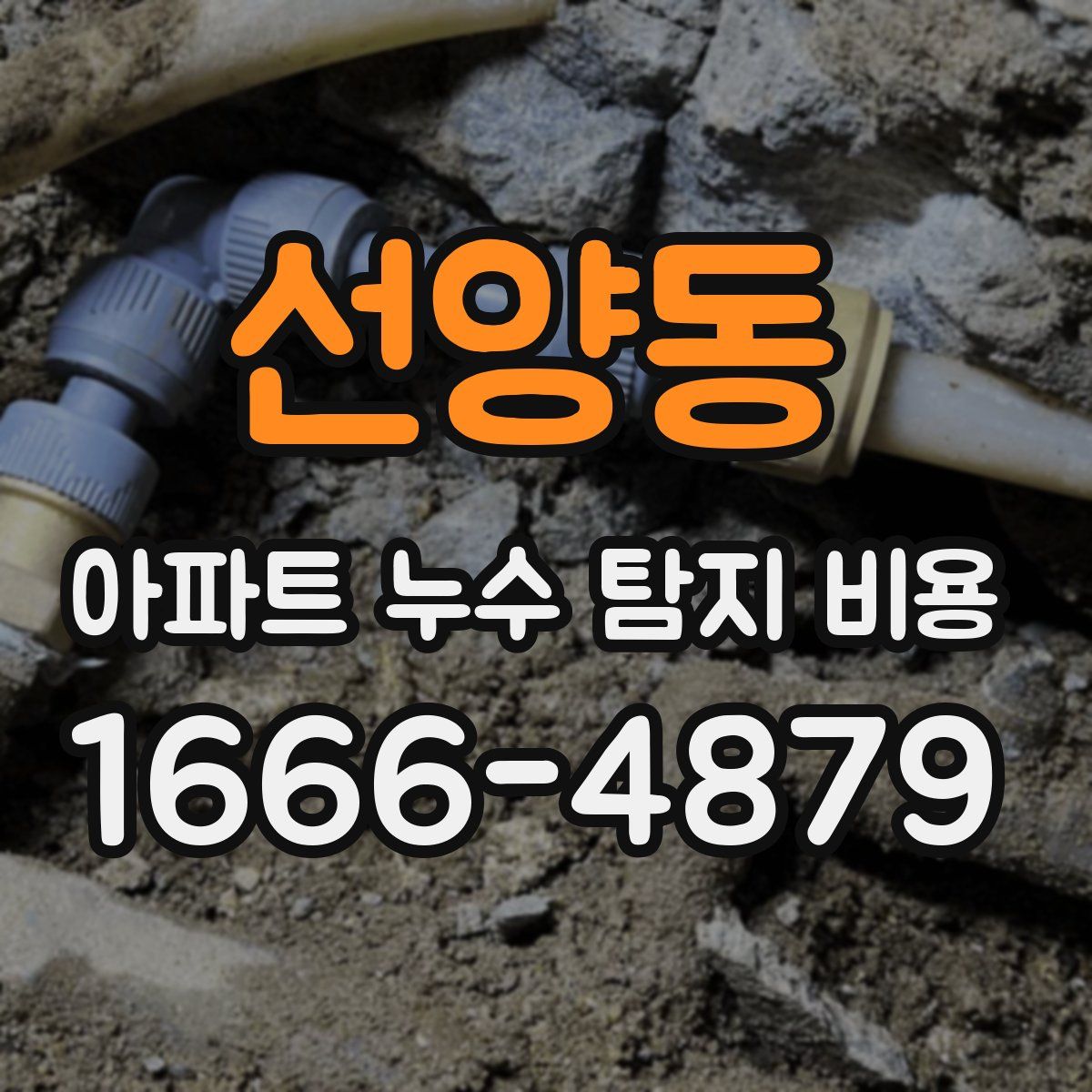 선양동 아파트 누수 탐지 비용