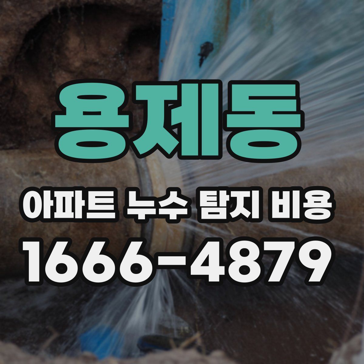 용제동 아파트 누수 탐지 비용