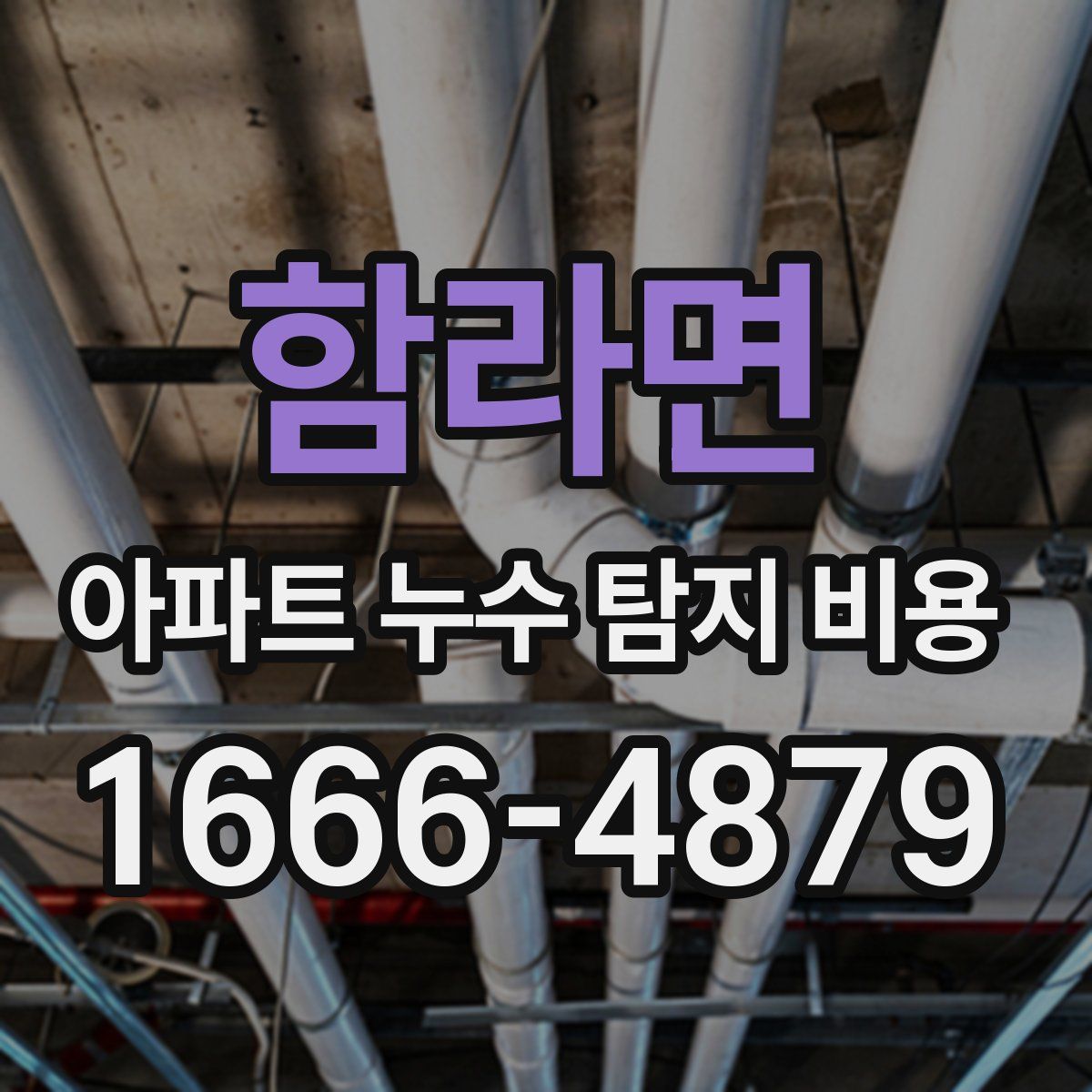 함라면 아파트 누수 탐지 비용