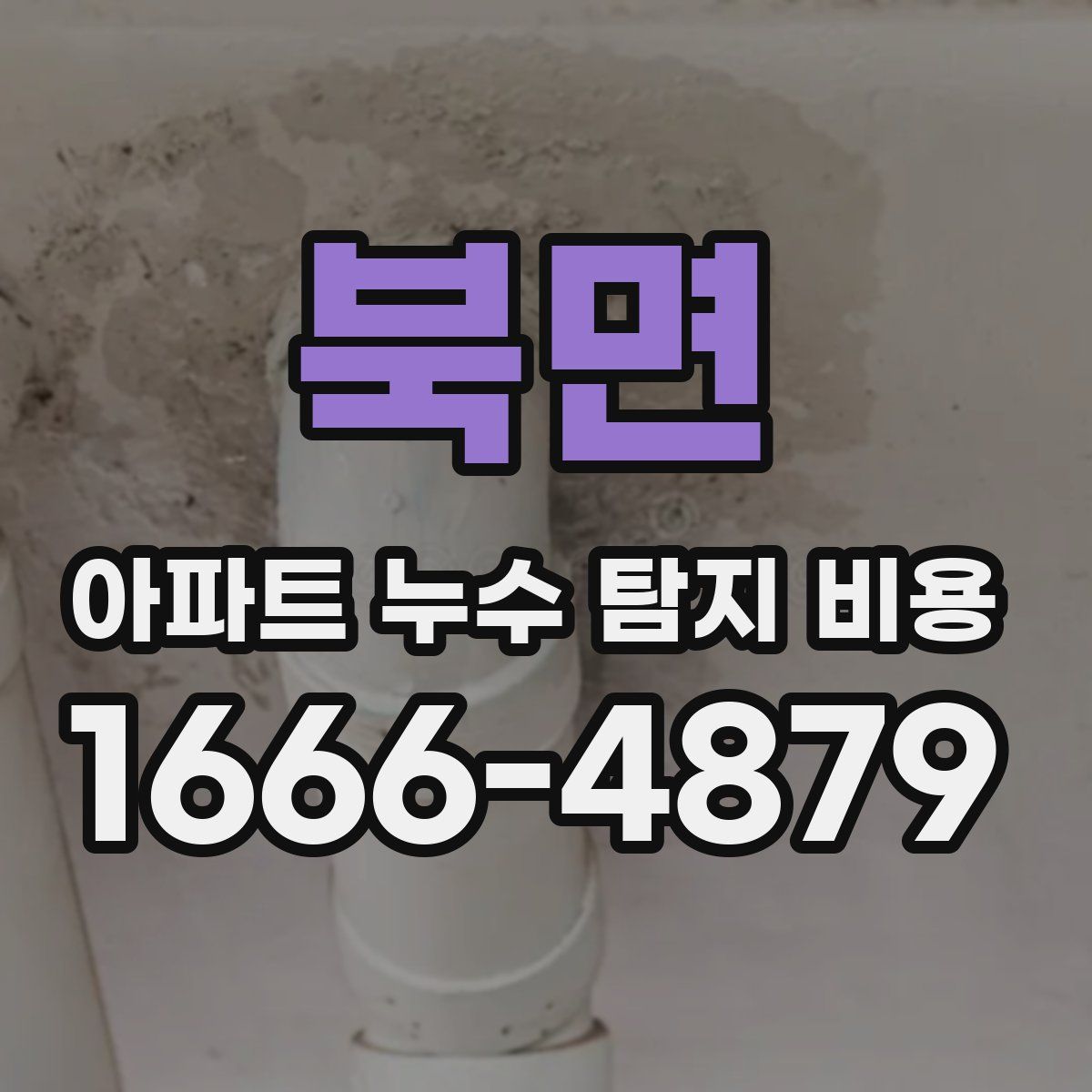 북면 아파트 누수 탐지 비용