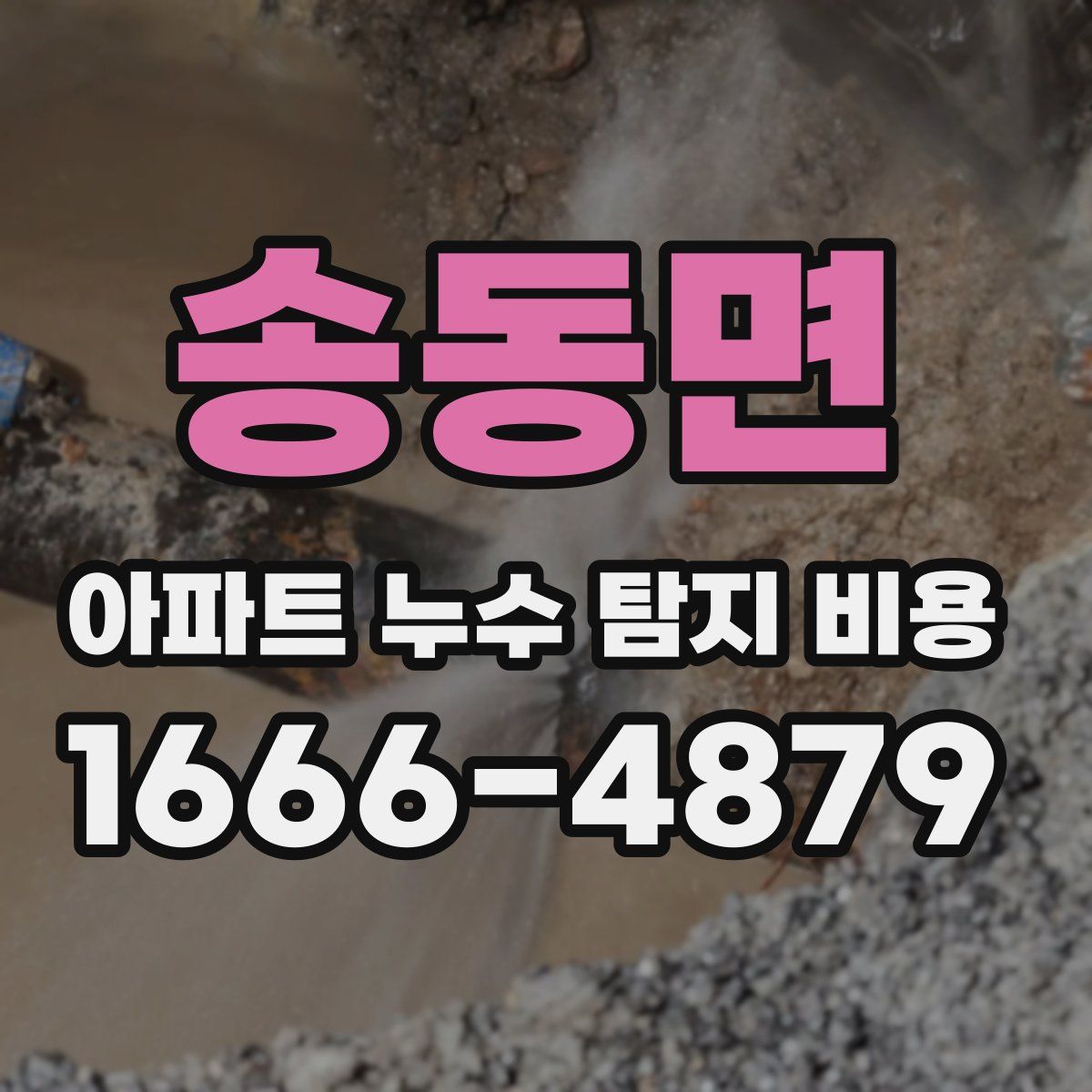 송동면 아파트 누수 탐지 비용