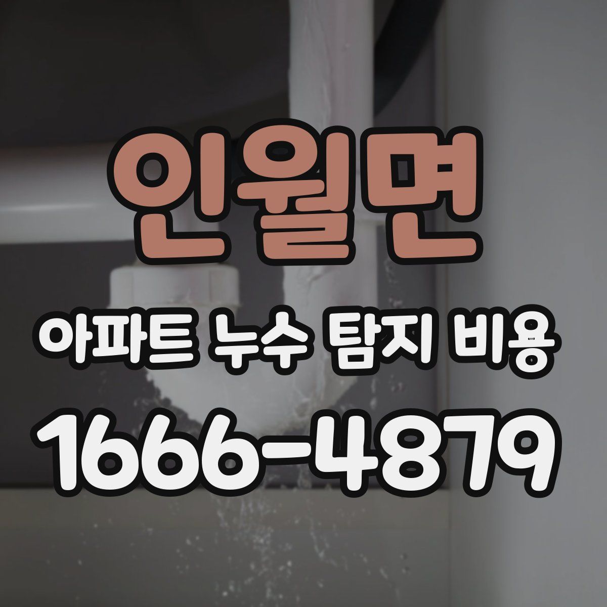 인월면 아파트 누수 탐지 비용