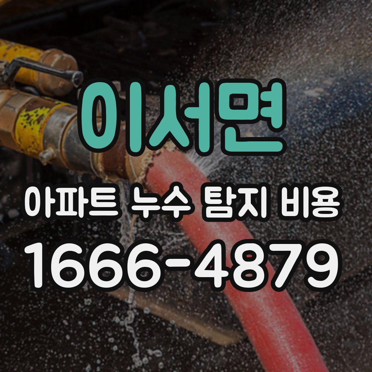 이서면 아파트 누수 탐지 비용