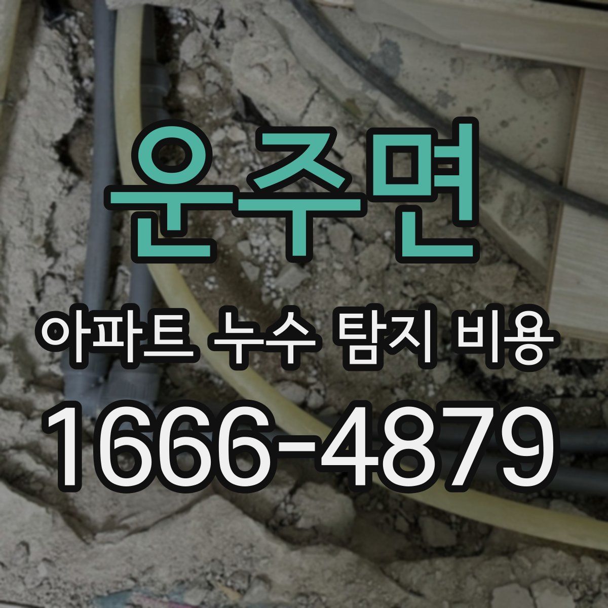 운주면 아파트 누수 탐지 비용