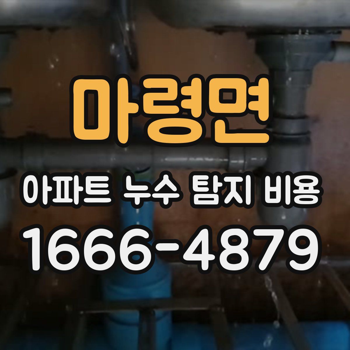 마령면 아파트 누수 탐지 비용