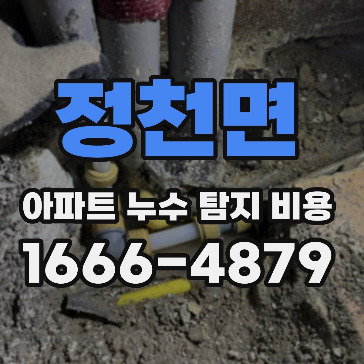 정천면 아파트 누수 탐지 비용