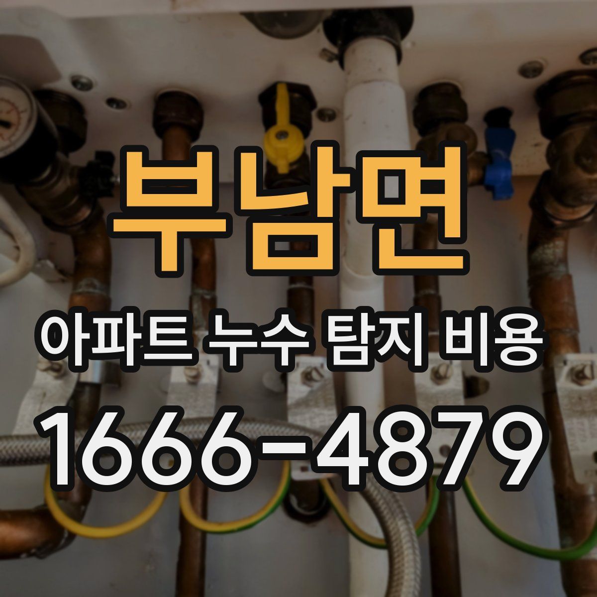 부남면 아파트 누수 탐지 비용