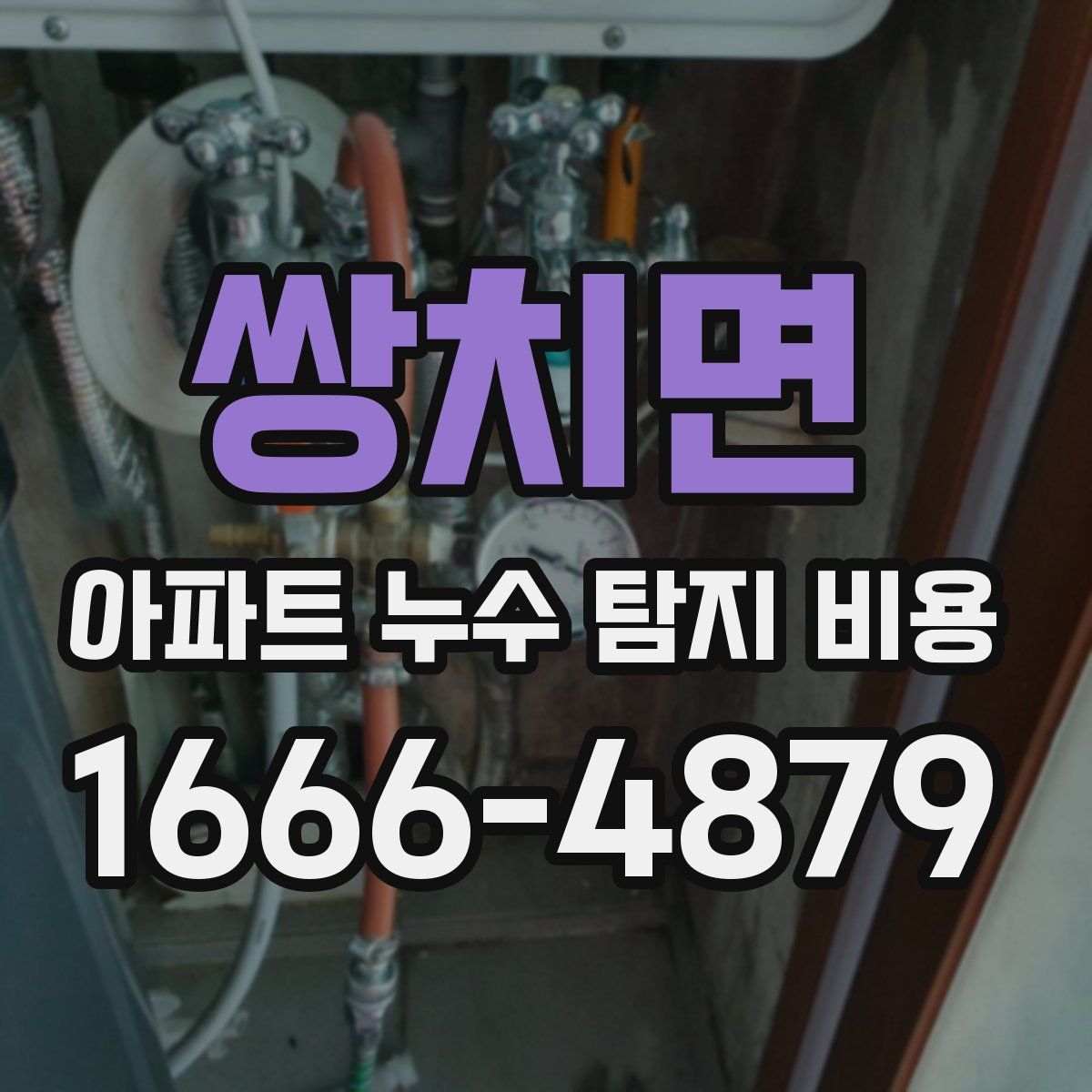 쌍치면 아파트 누수 탐지 비용