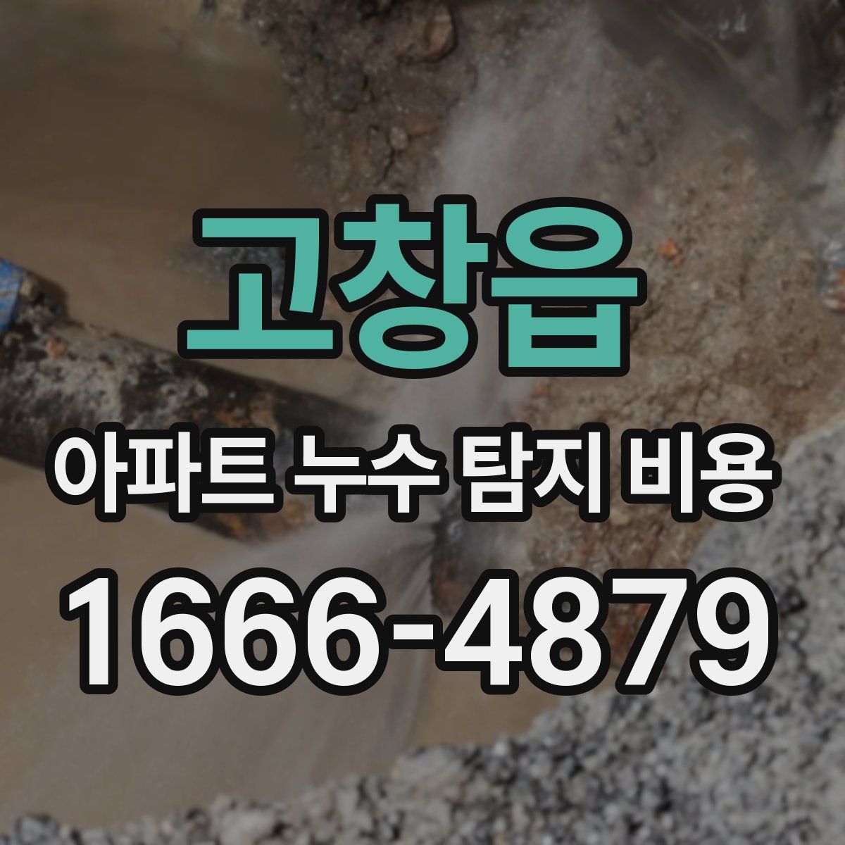 고창읍 아파트 누수 탐지 비용
