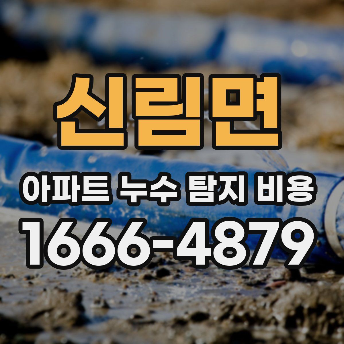 신림면 아파트 누수 탐지 비용