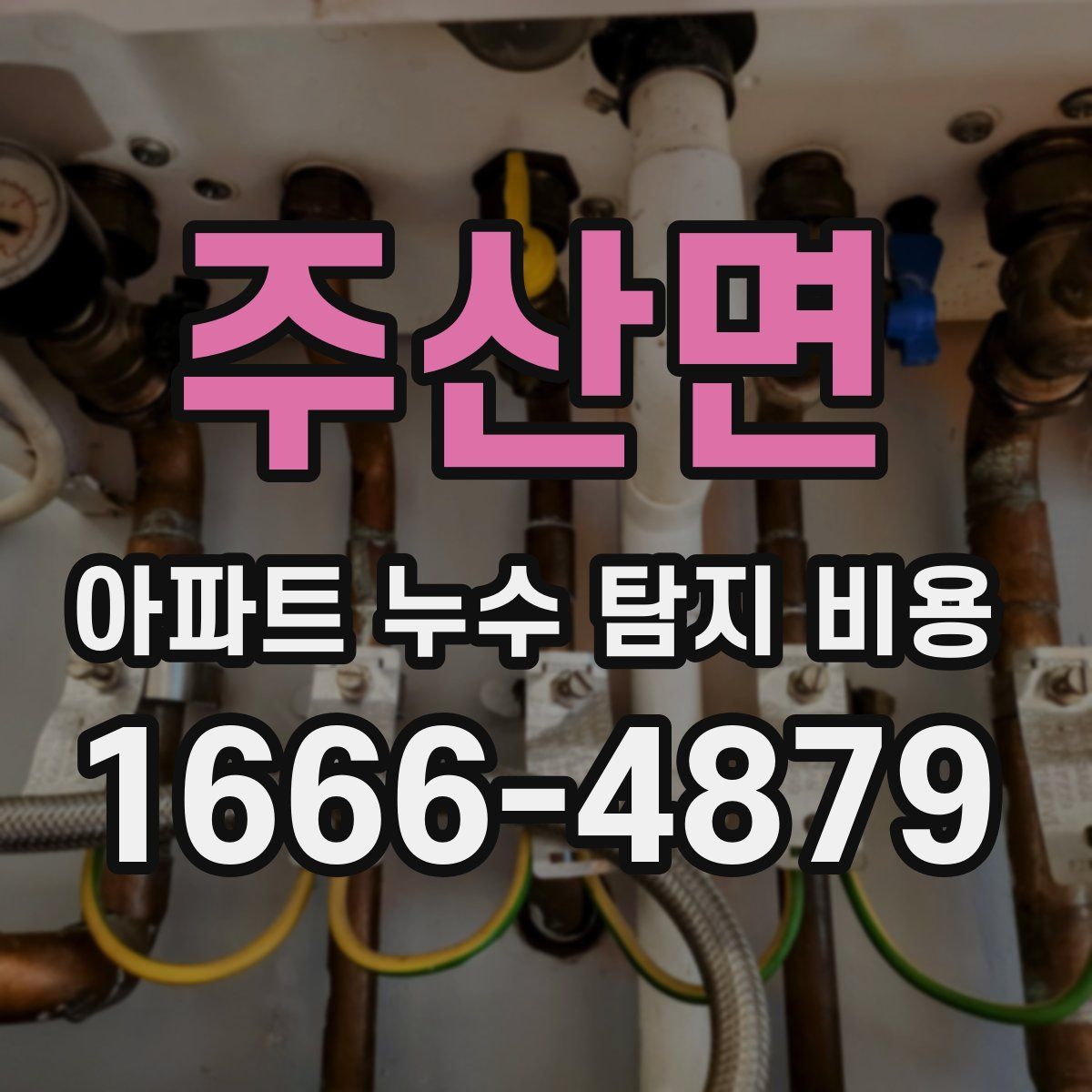 주산면 아파트 누수 탐지 비용