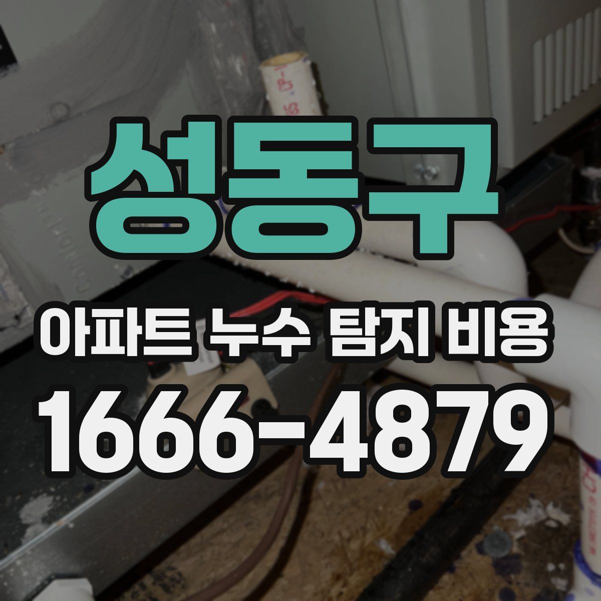 성동구 아파트 누수 탐지 비용