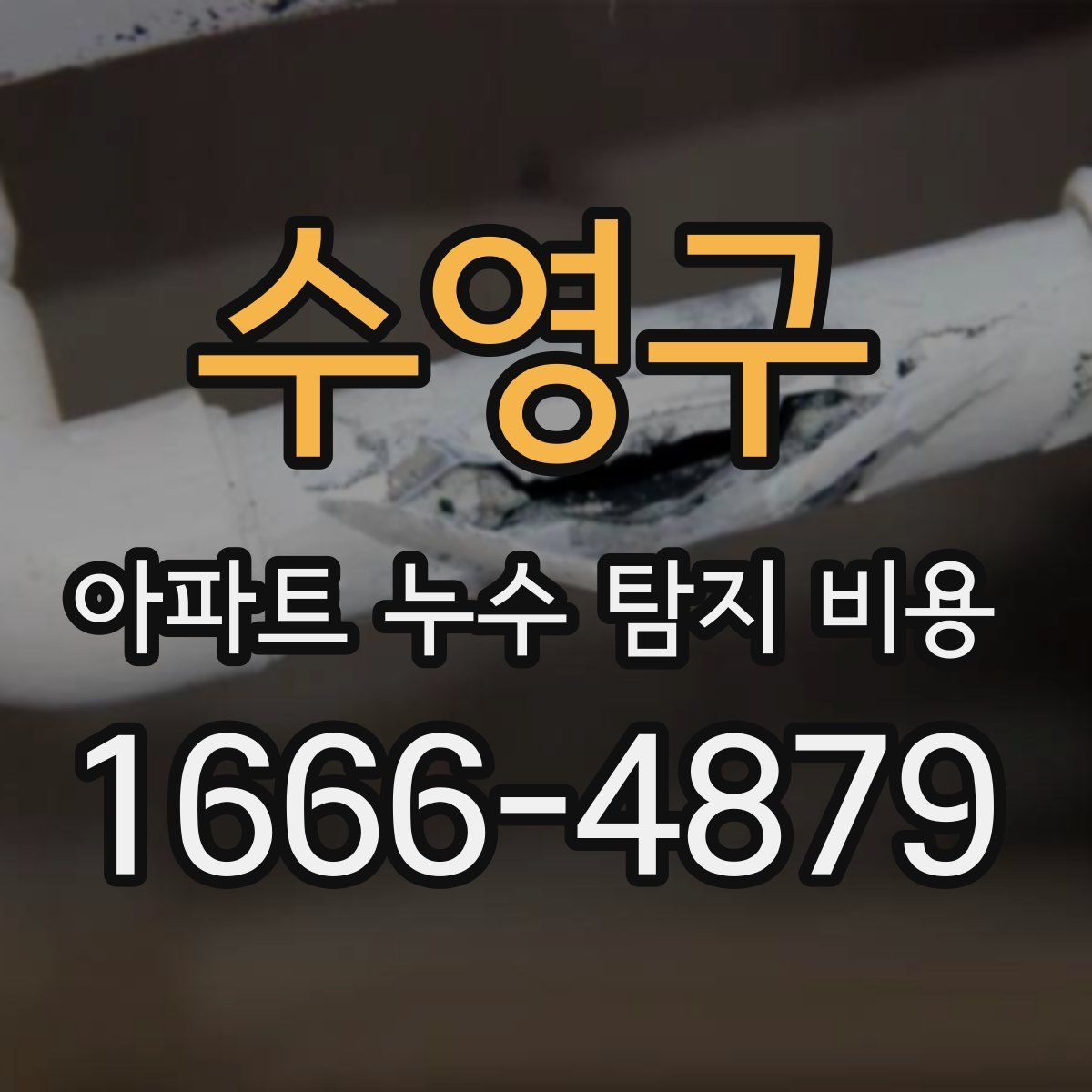 수영구 아파트 누수 탐지 비용