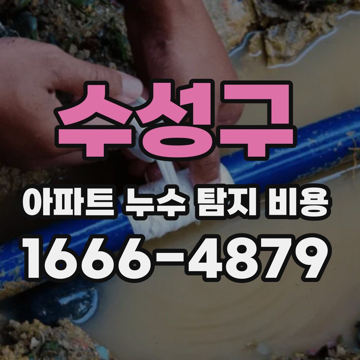 수성구 아파트 누수 탐지 비용