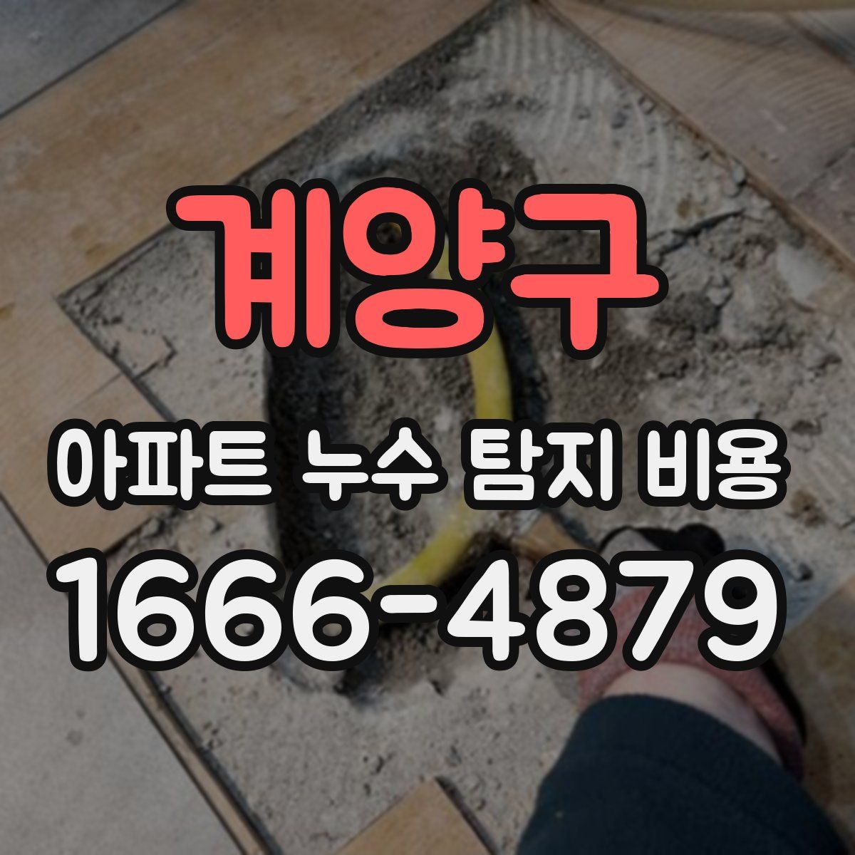 계양구 아파트 누수 탐지 비용